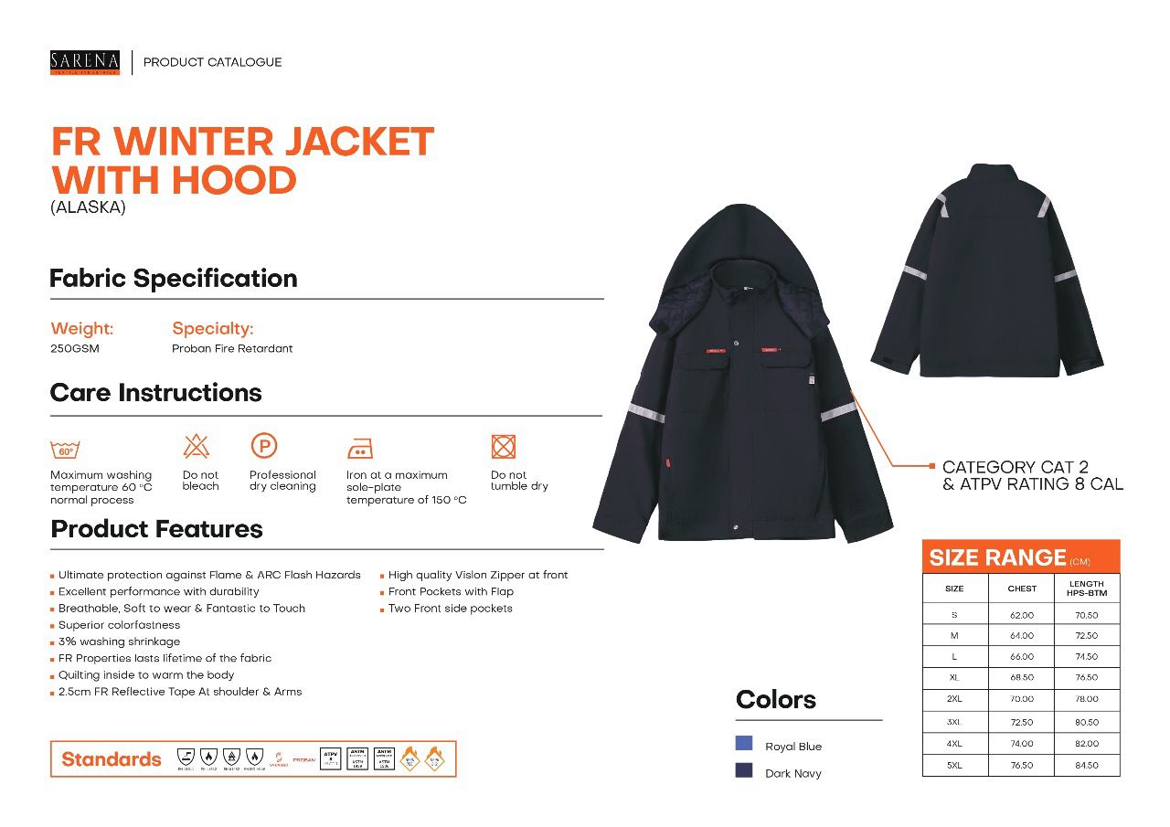 جواكت ضد الكهرباء والحريق