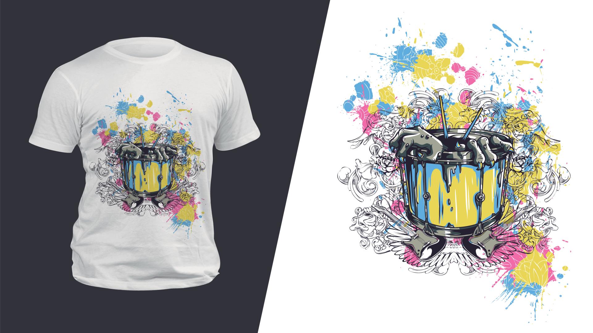 طباعة على التيشرتات